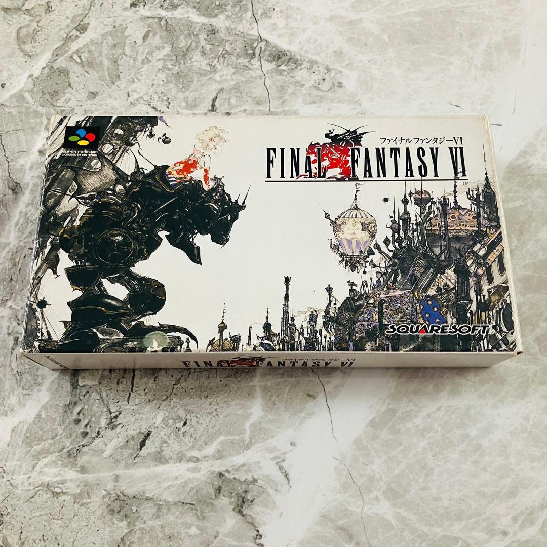ファイナルファンタジーVI 箱説つき スーパーファミコン ソフト SFC