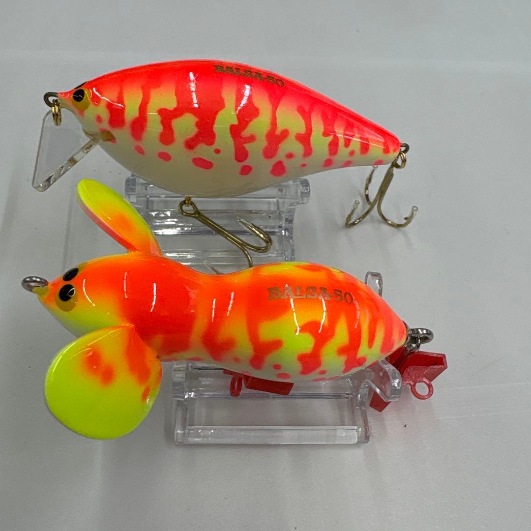 バルサ50 ピンクコーチ 2個セット HMKL ルアーセット 6点セット