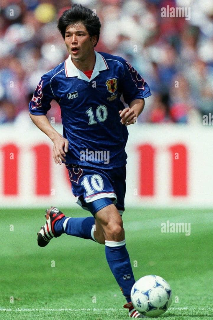 1998 日本代表 名波浩 アシックスオフィシャル 当時物ユニフォーム