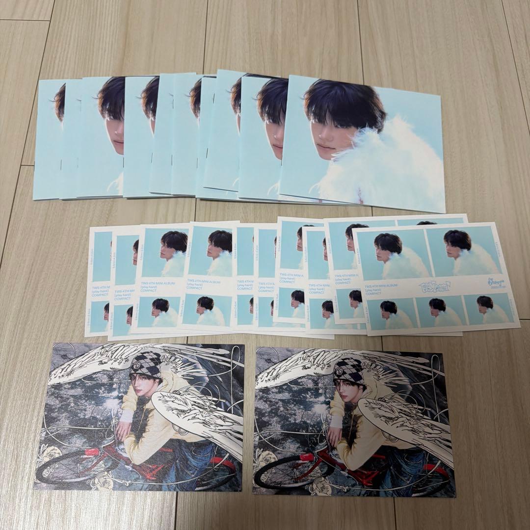 TWS シニュ play hard ブックレット IDカード - メルカリ