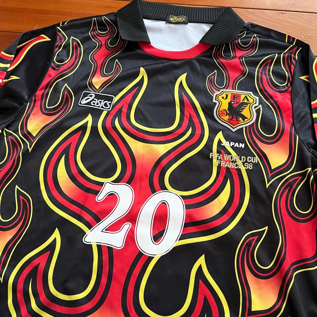 未使用品】川口能活 GK キーパー 日本代表 ユニフォーム 98 フランス