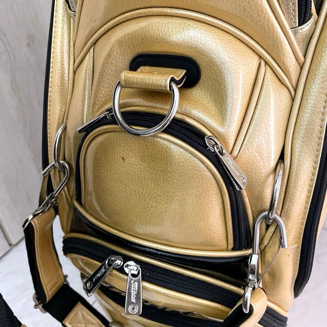 希少 正規品 良品 タイトリスト メダリオン 3点式 キャディバッグ