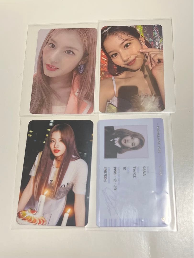 TWICE サナ トレカセット - メルカリ