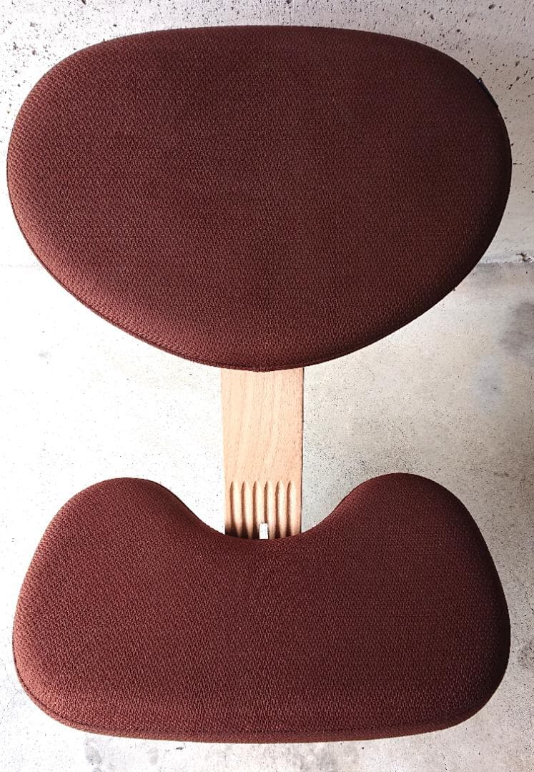 良品】サカモトハウス バランスチェアイージー ブラウン カバー付き