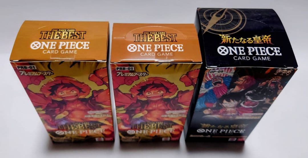 ワンピースカード 3box(the best vol2×2、新たなる皇帝) - メルカリ