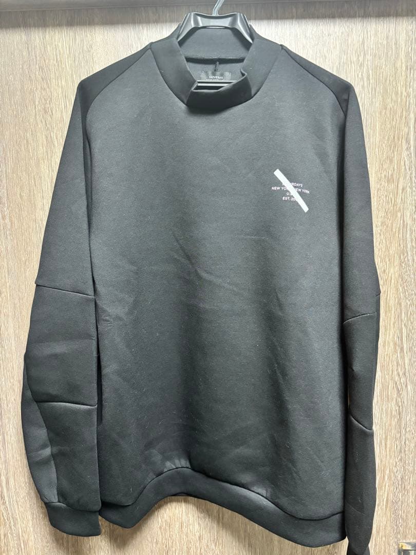 Saturdays Golf モックネックスウェット　サイズXXL Golf Crewneck: Sage Green | Avalon Modern Luxury Golf Apparel