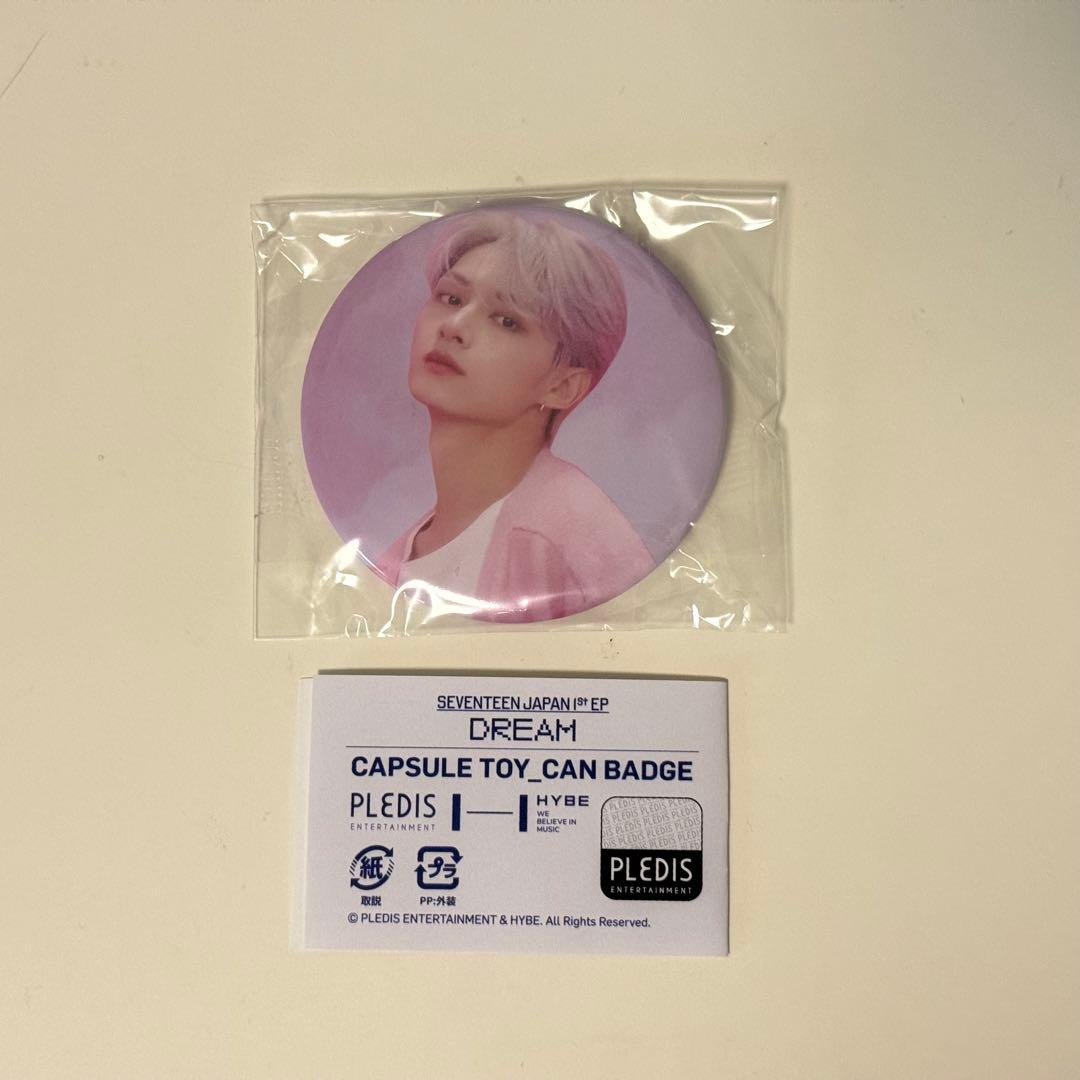SEVENTEEN ジュン 缶バッジ DREAM ポップアップ - メルカリ