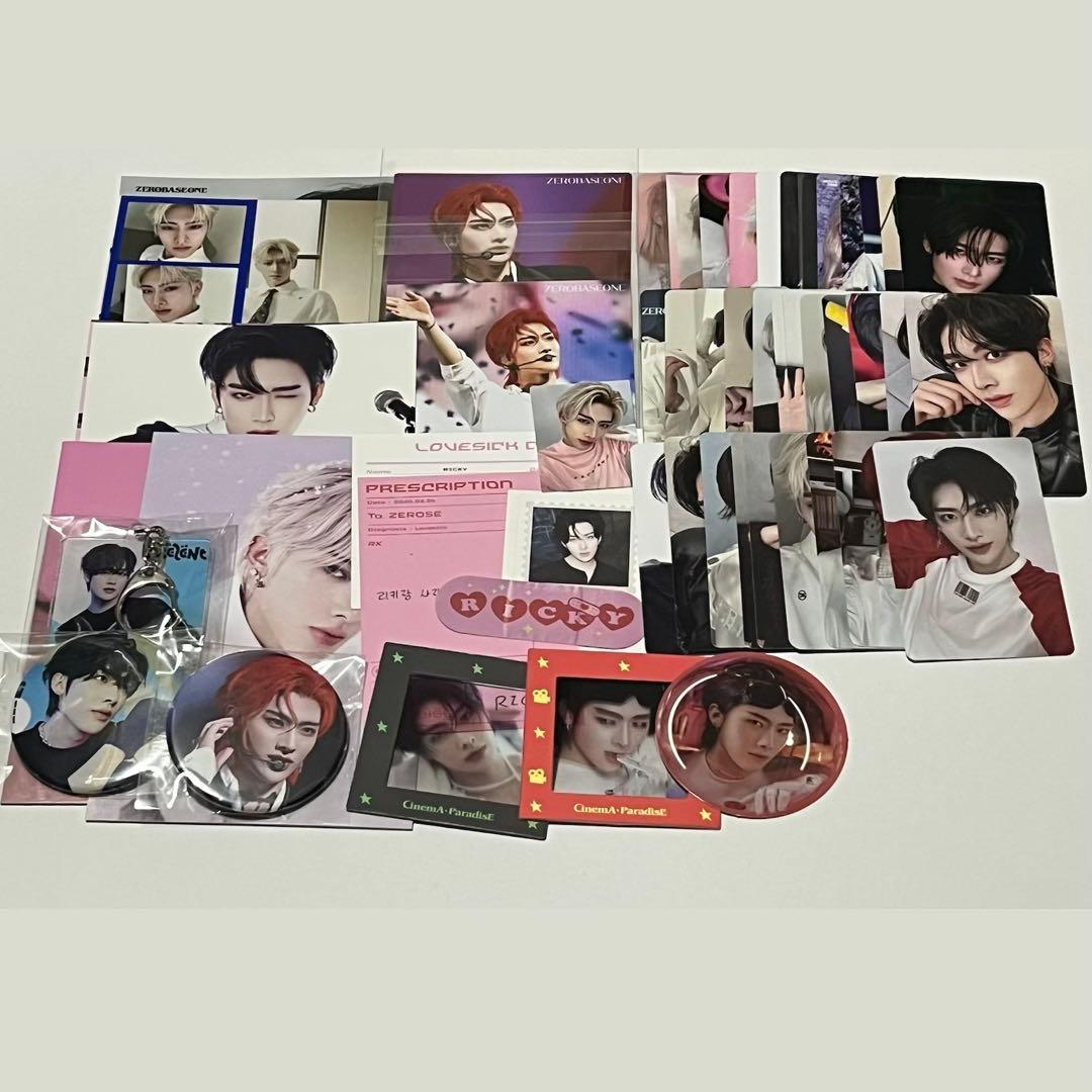 ZEROBASEONE ゼベワン ZB1 リッキー トレカ まとめ売り - メルカリ