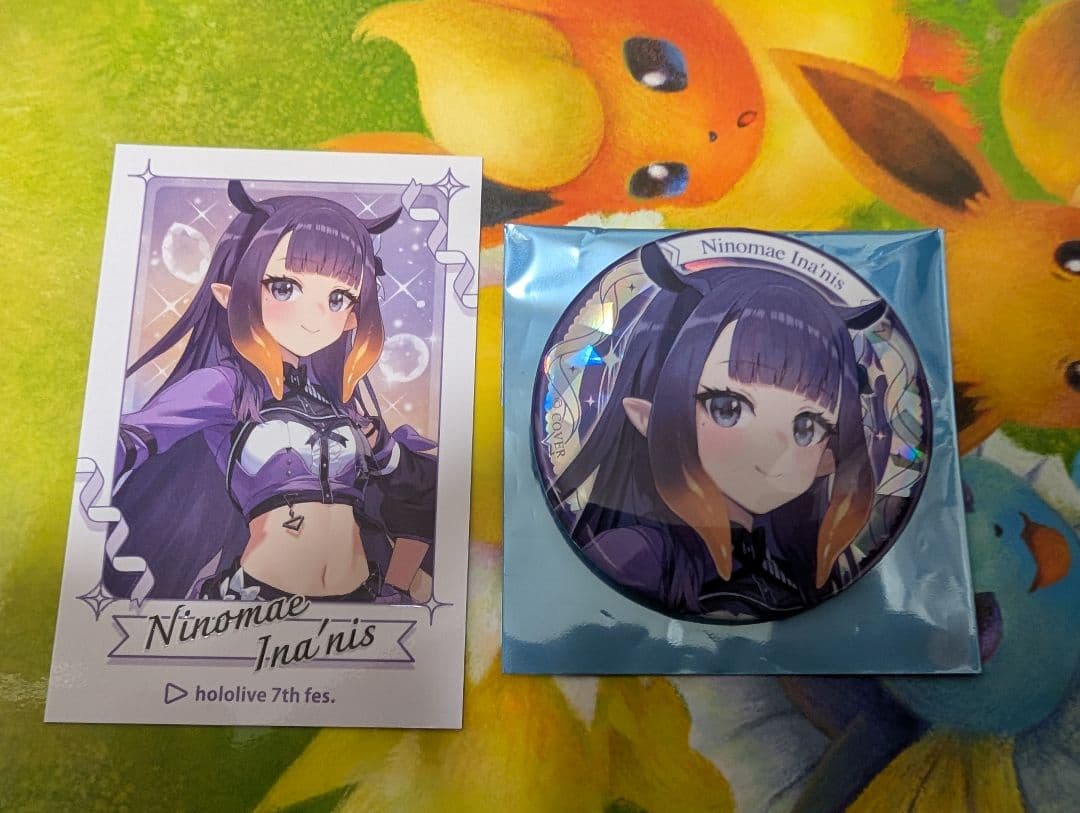 ホロライブ EXPO 7th 缶バッジ チェキ 一伊那尓栖 - メルカリ