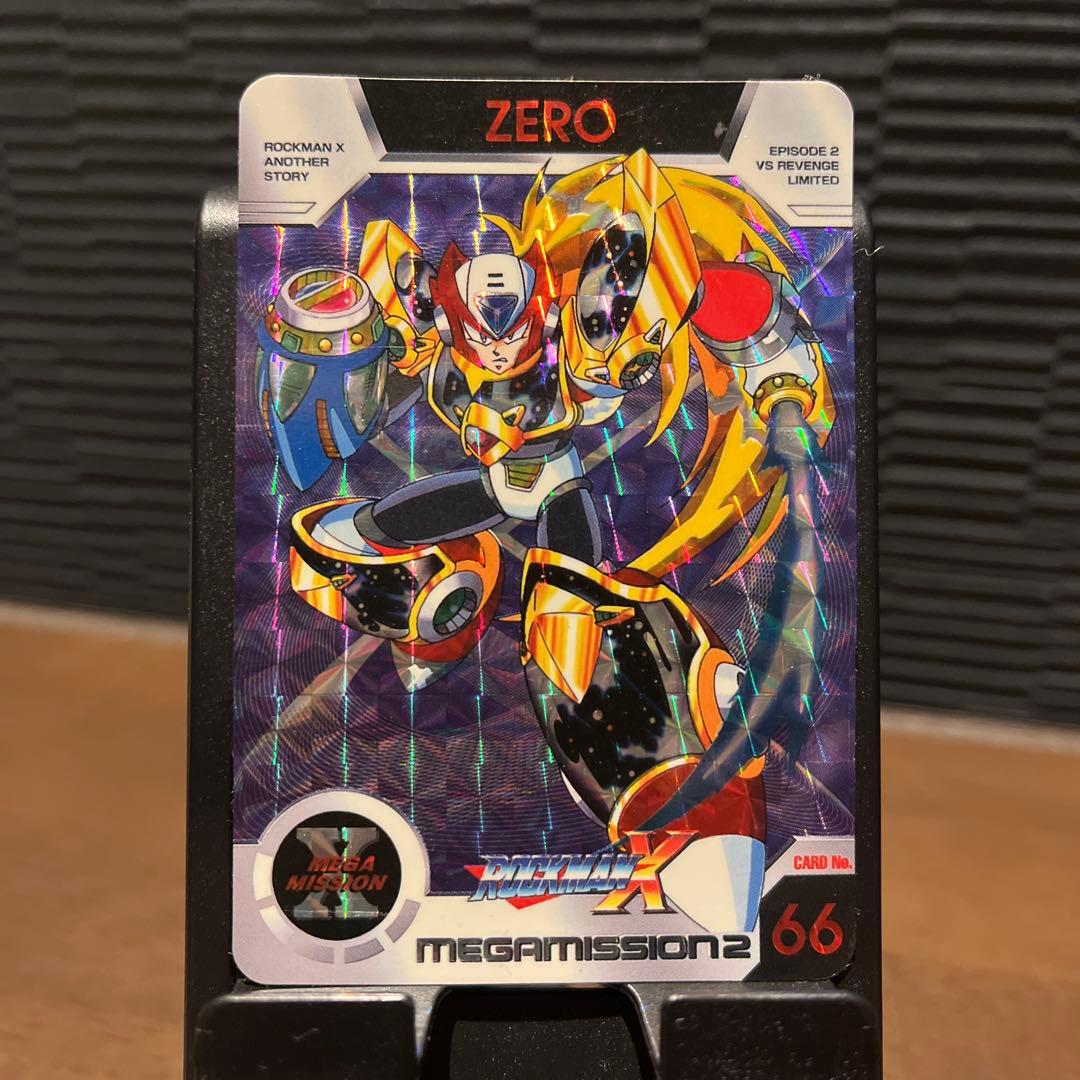 ロックマンX カードダス ゼロ ネオアーマー キラ プリズム - メルカリ