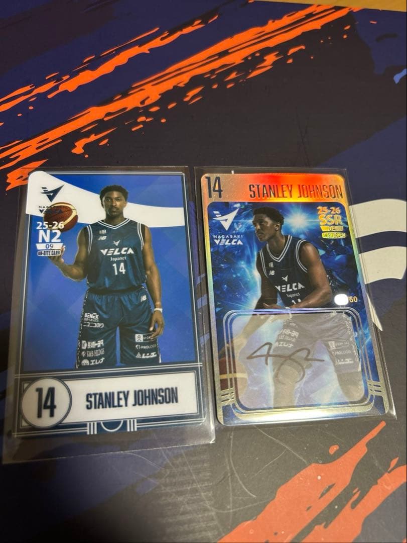 最終値下げ】スタンリージョンソン 長崎ヴェルカ オンサイトカード SSR