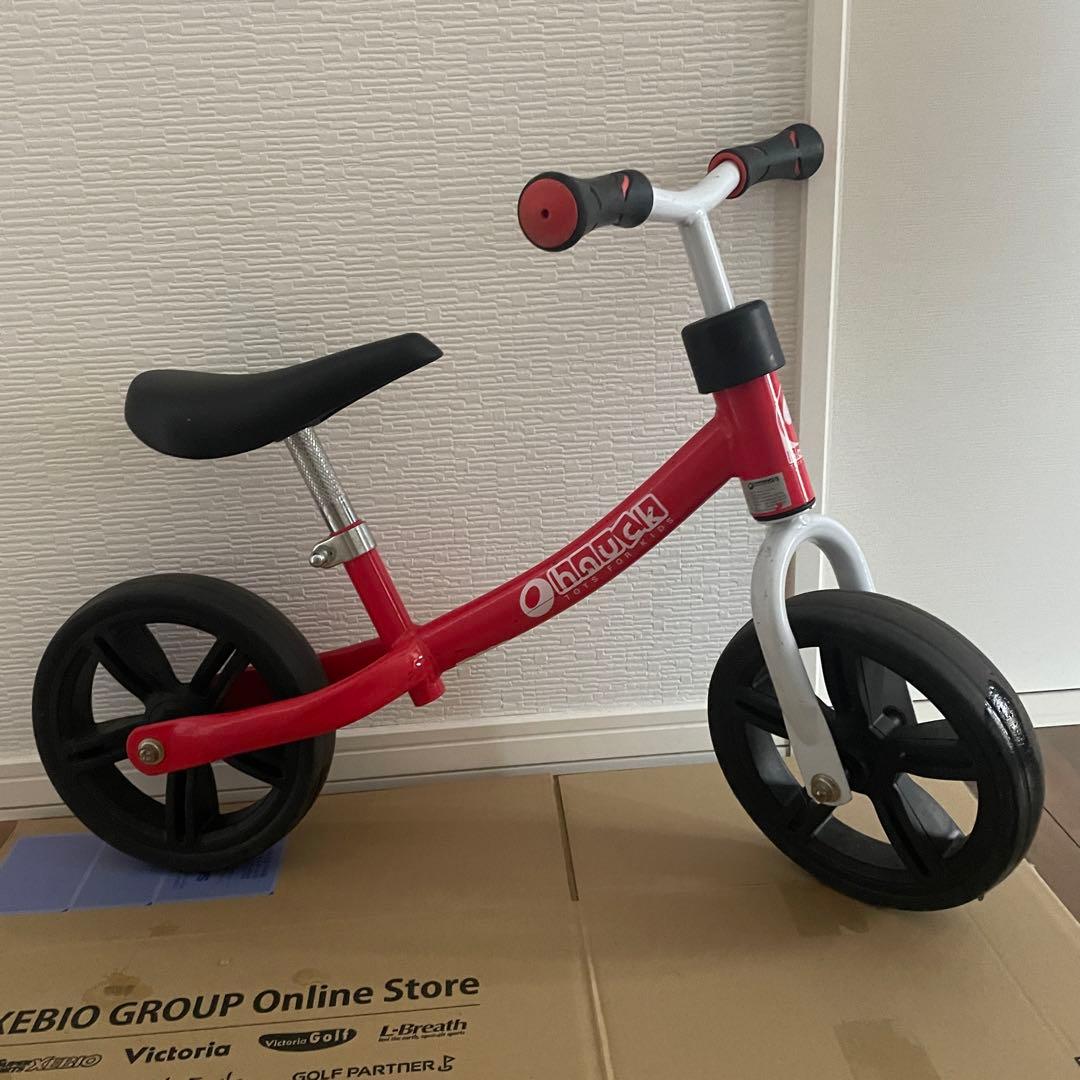 hauckキックバイク コストコ 赤 バランスバイク ストライダー - メルカリ
