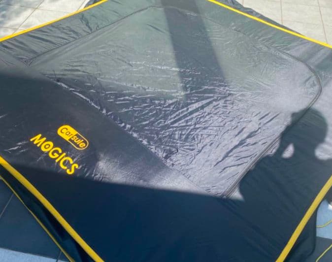 カースル キューブ型テントMOGICS カーサイドテント 黒 直接受け渡し