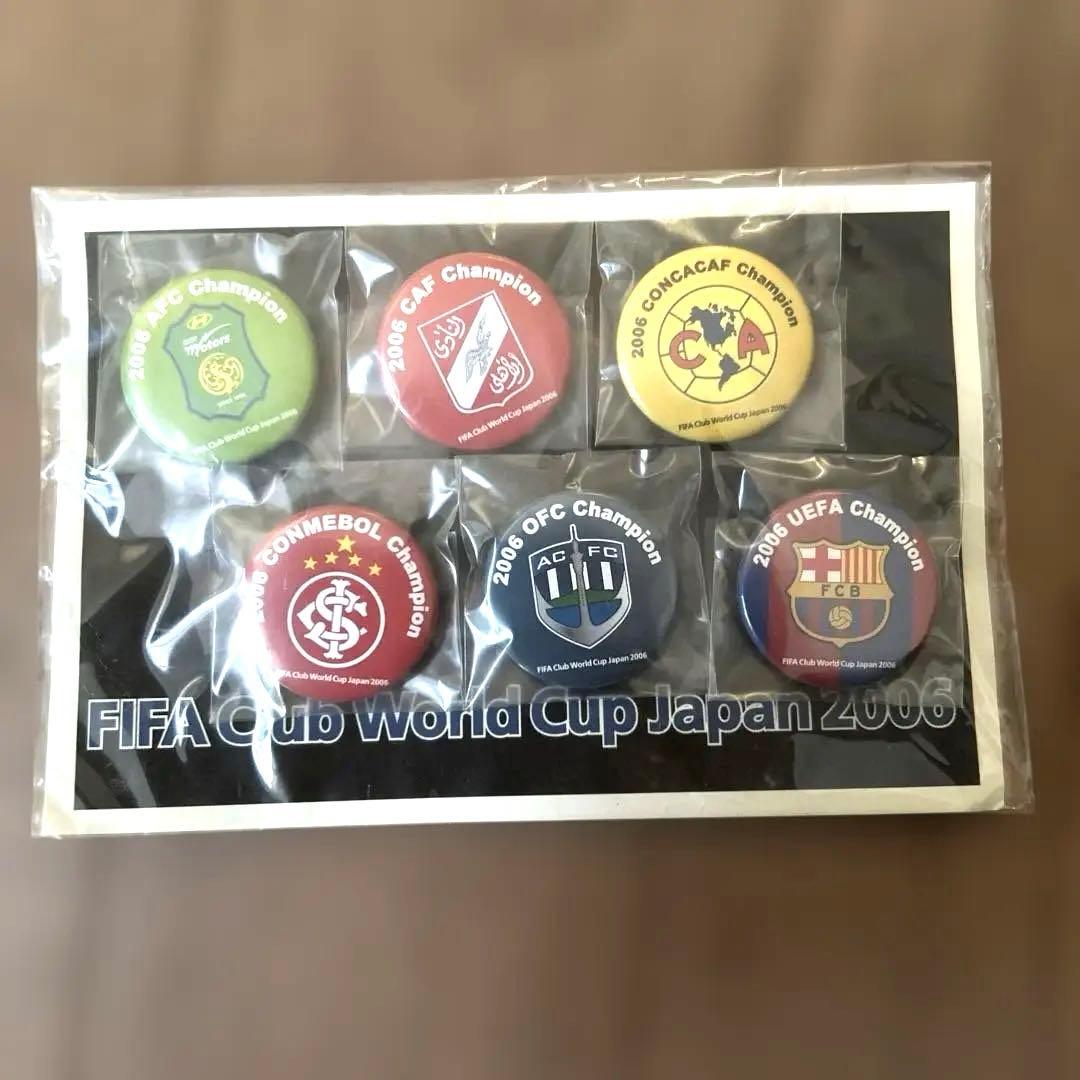 2006 FIFAクラブワールドカップ 缶バッジセット - メルカリ