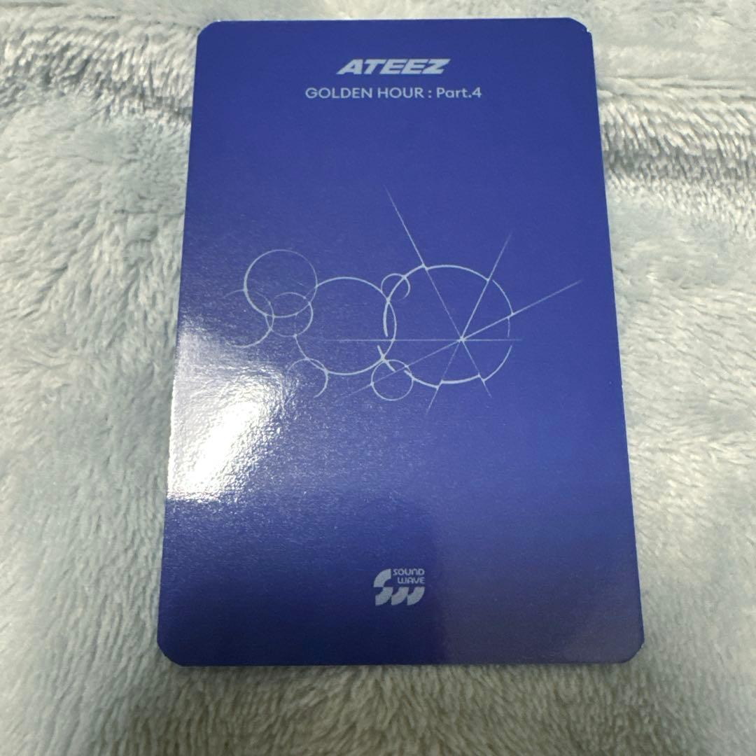 ateez soundwave 特典トレカ ホンジュン - メルカリ