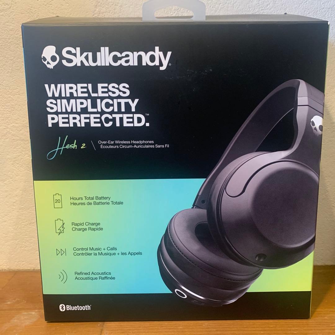 Skullcandy Hesh 2 ワイヤレスヘッドフォン Skullcandy Hesh 2 Wired & Wireless Bluetooth 5.0 Over-Ear Headset