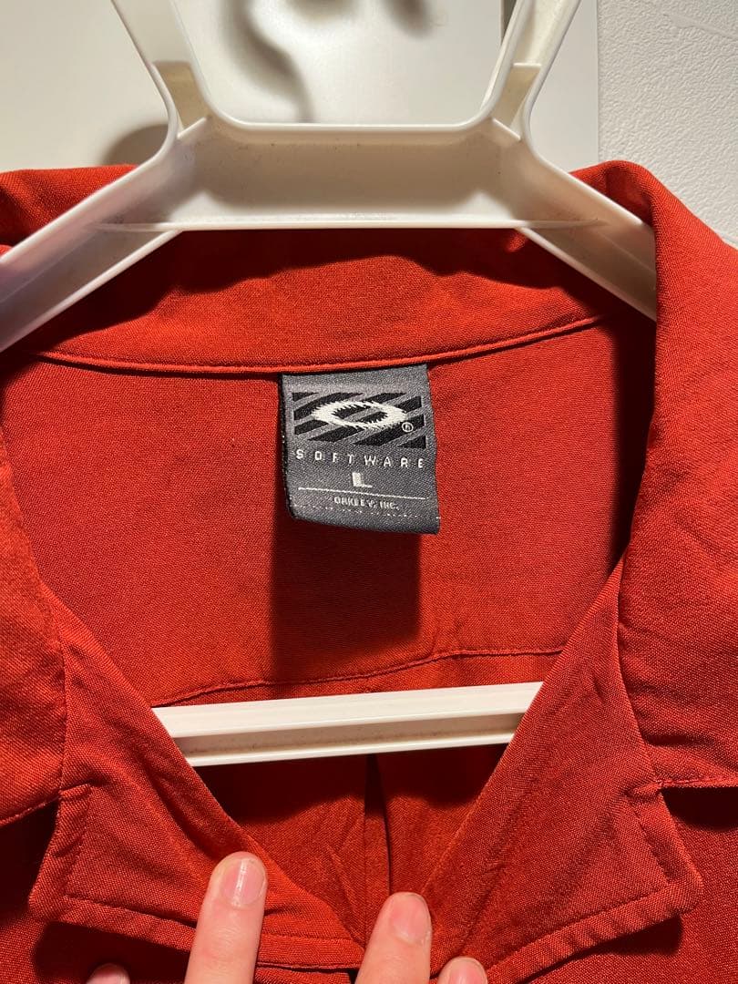 00-90s オークリー oakley usa レーヨン オープンカラー シャツ - メルカリ
