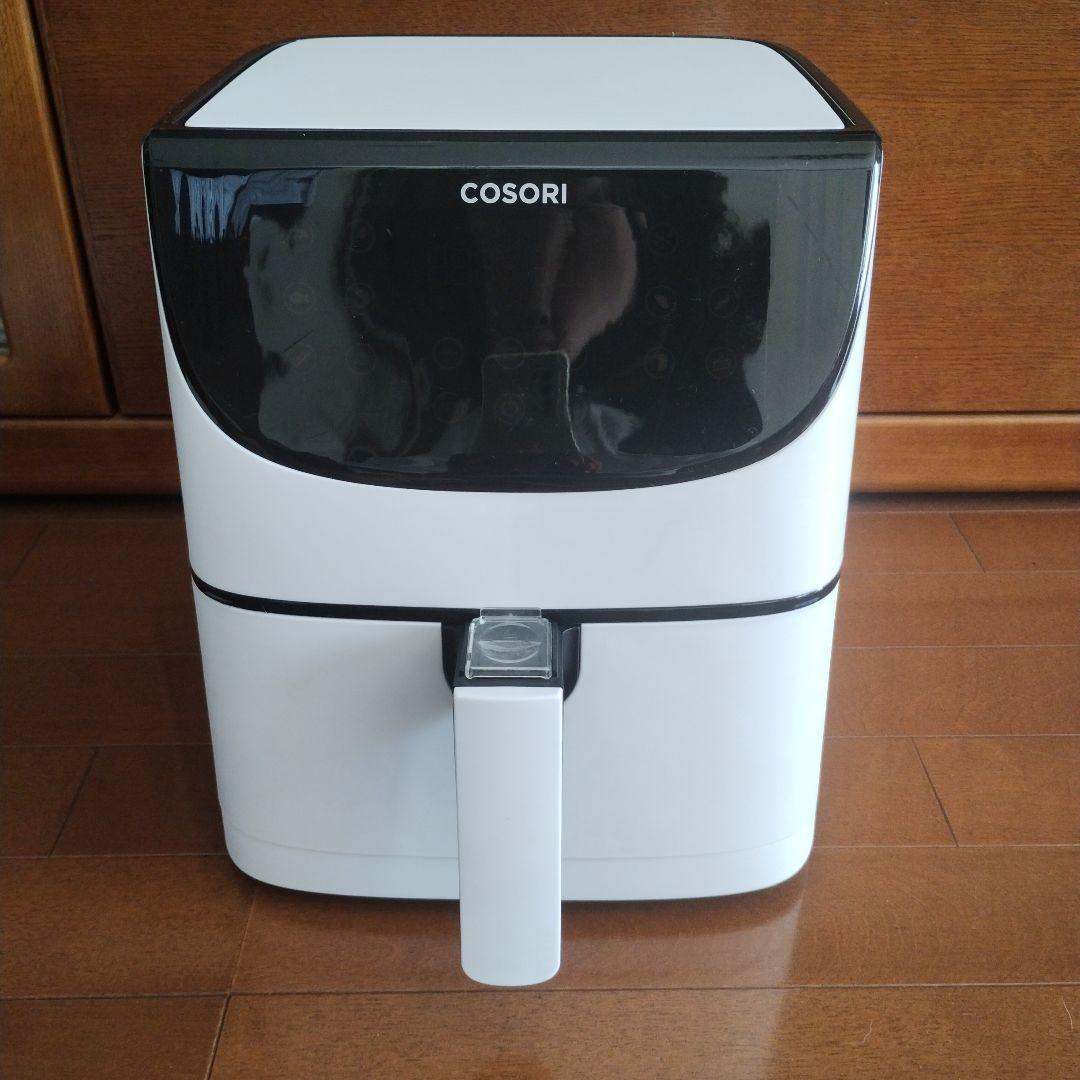 【美品】COSORI ノンフライヤー　プレミアム3.5L 白 COSORI（コソリ） 【ランキングNo.1】ノンフライヤー COSORI3.5L 電気
