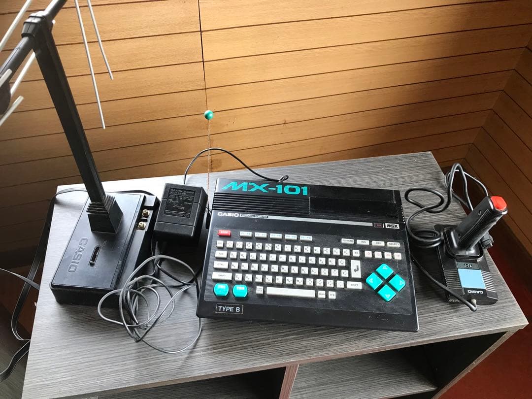 CASIO MX-101 ゲーム機 本体＋アンテナ＋コントローラー - メルカリ