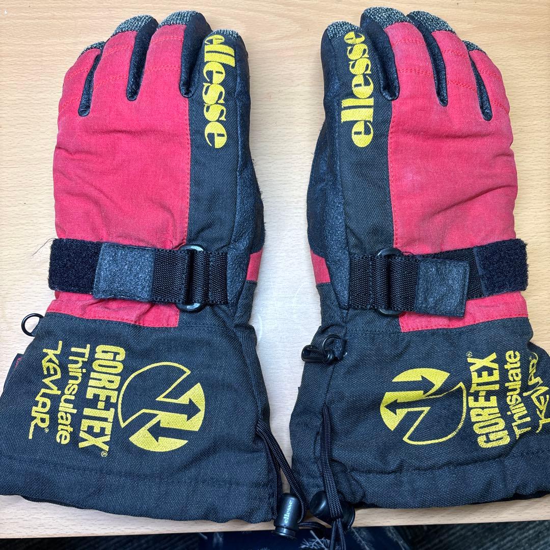 エレッセ スキー手袋 スノボグローブ 雪かきなどにもGORE-TEX 1組