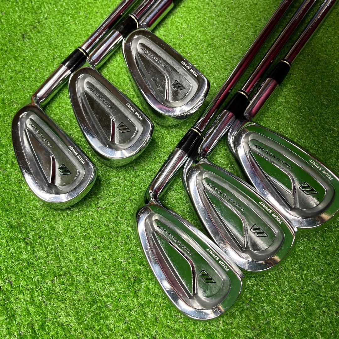 寶TIS-558 MIZUNO #4.5.6.8.9.P アイアンセット SR