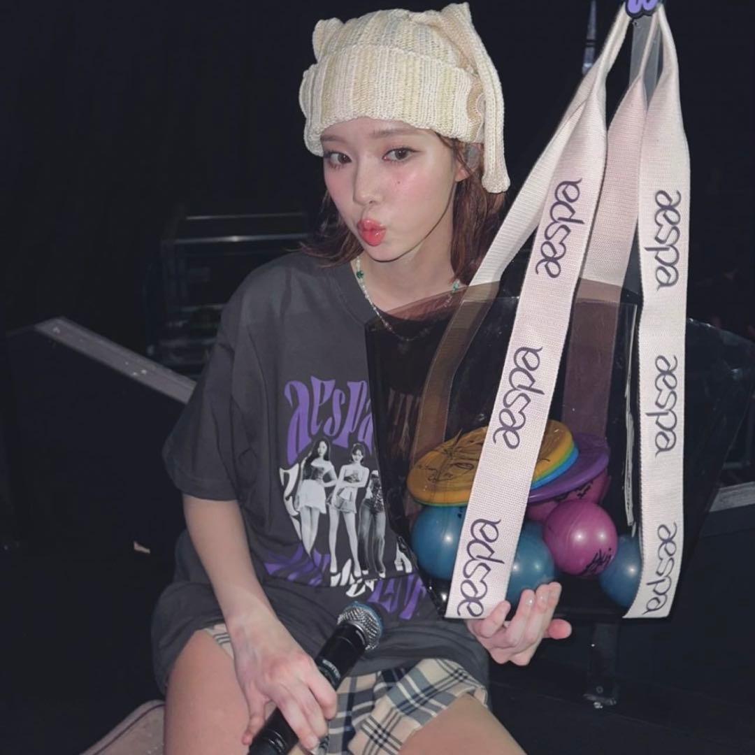 aespa tシャツ ウィンター ニンニン カリナ ジゼル - メルカリ