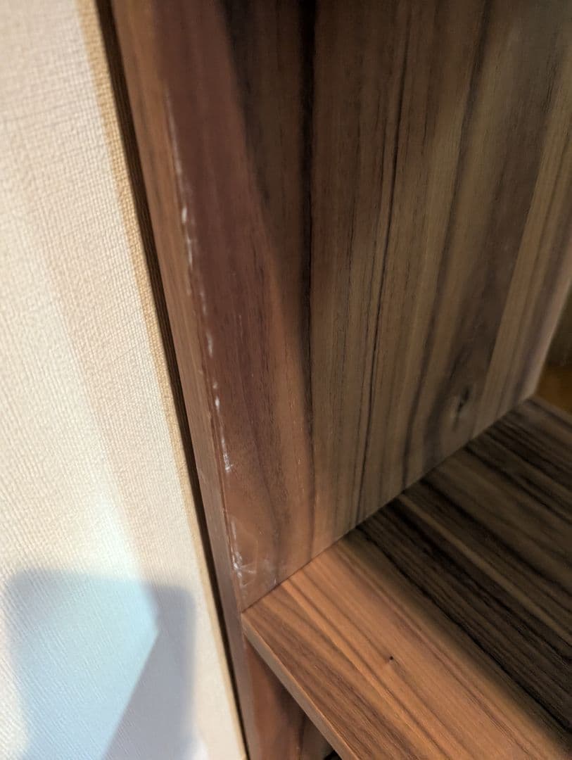 《送料込》無印良品 スタッキングシェルフ ウォールナット 5段 木製棚