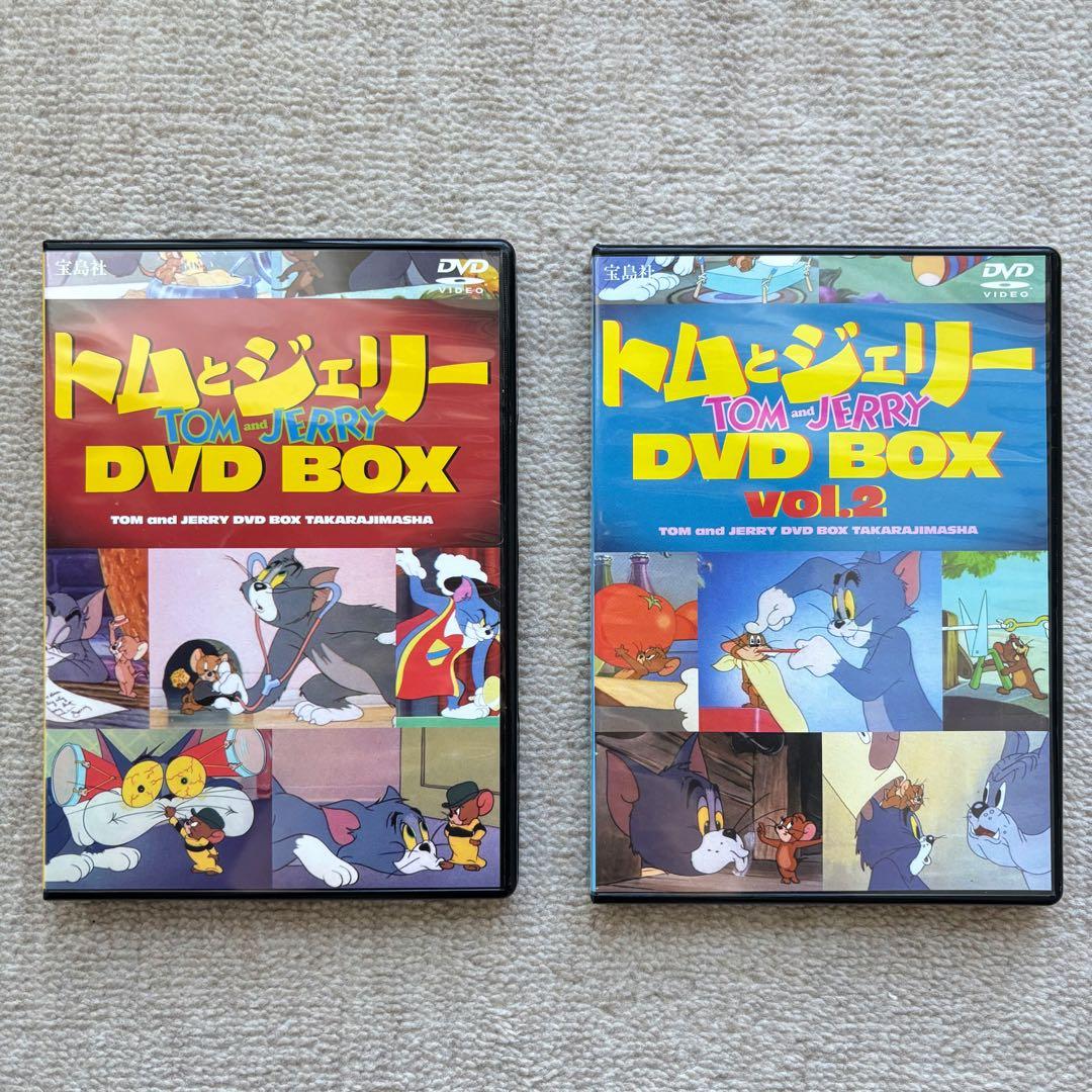 2枚組 トムとジェリー DVD BOX vol.1 vol.2 セット - メルカリ