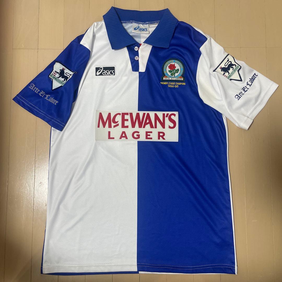 ユニフォーム ブラックバーン・ローバーズFC シアラー 1994-95 優勝
