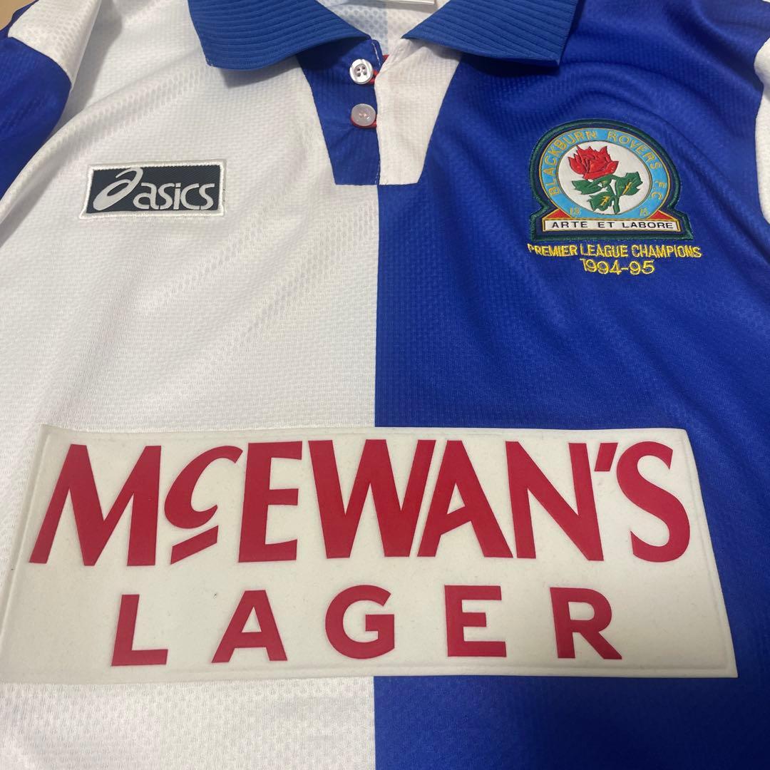 ユニフォーム ブラックバーン・ローバーズFC シアラー 1994-95 優勝