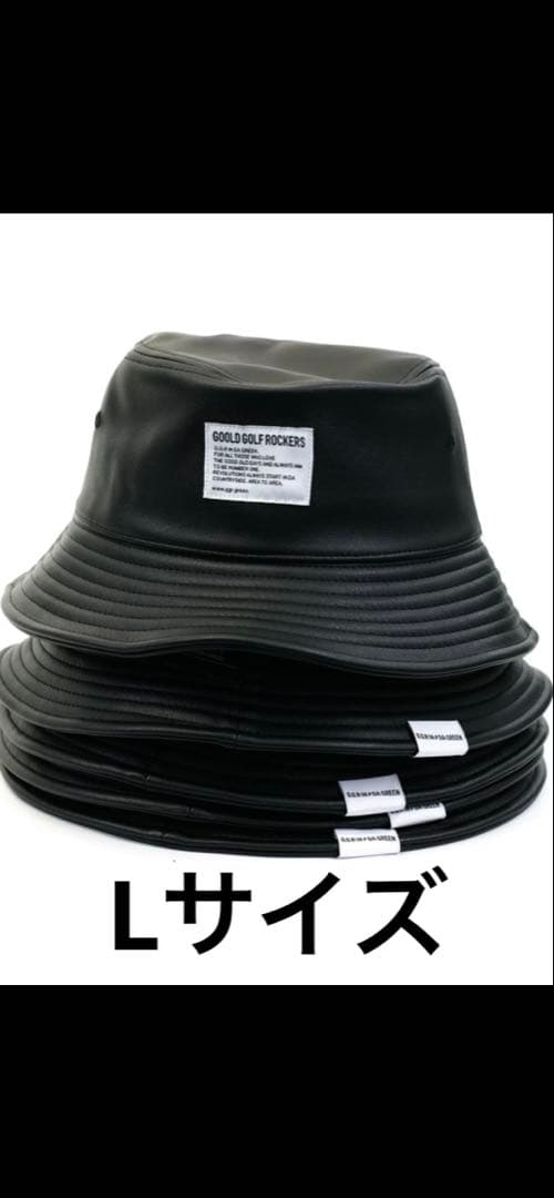 goold golf rockers ゴールドゴルフロッカーズ ハット 黒 L - メルカリ
