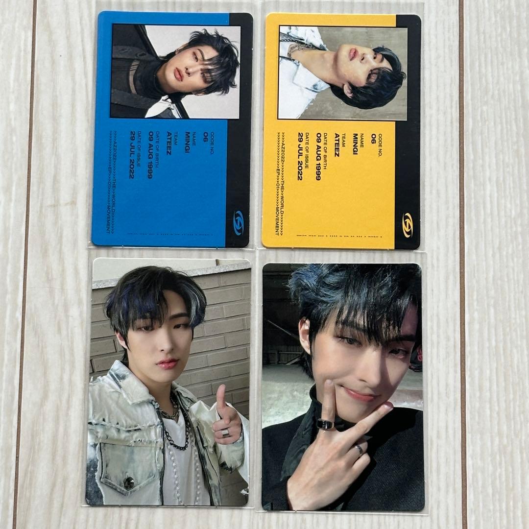 ATEEZ ミンギ トレカ - メルカリ