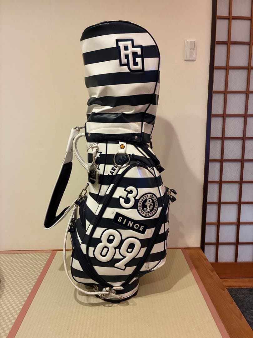 【テルマ】PEARLY GATESパーリーゲイツ30周年限定キャディバッグ 激レア】パーリーゲイツ 30周年限定モデル キャディバッグ ゴルフ