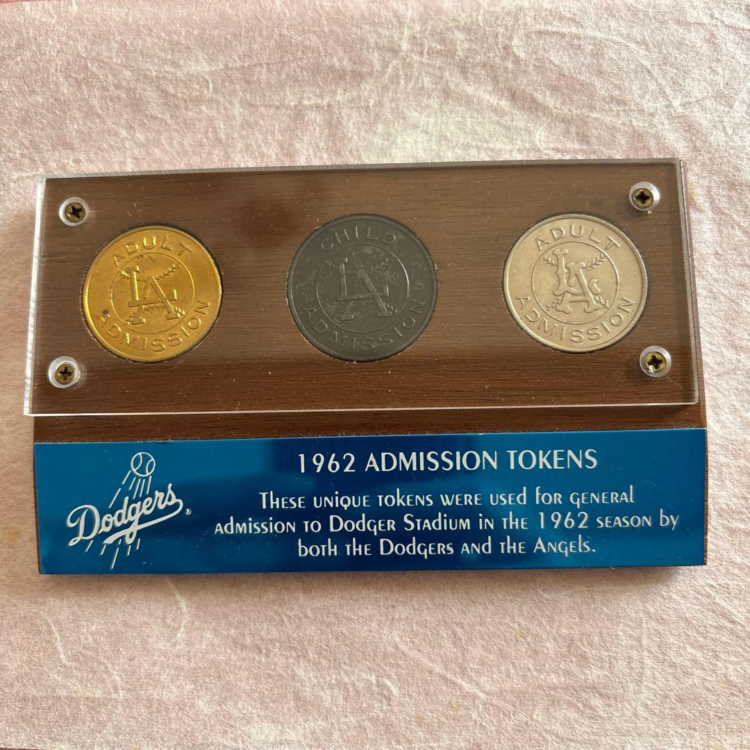 【激レア】1962年 ロサンゼルス・ドジャース 入場トークン 3枚セット 楽天市場】【最大2000円クーポン4日から】ロサンゼルス・ドジャース