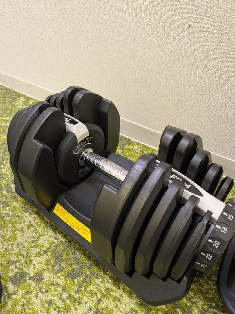 新古品 TOP FILM 可変式 ダンベル 40kg 1個 T-039 - メルカリ
