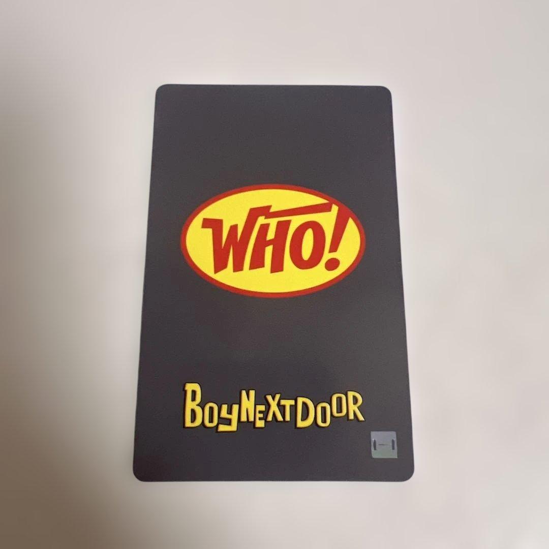 BOYNEXTDOOR テサン M2U ラキドロ トレカ WHO - メルカリ