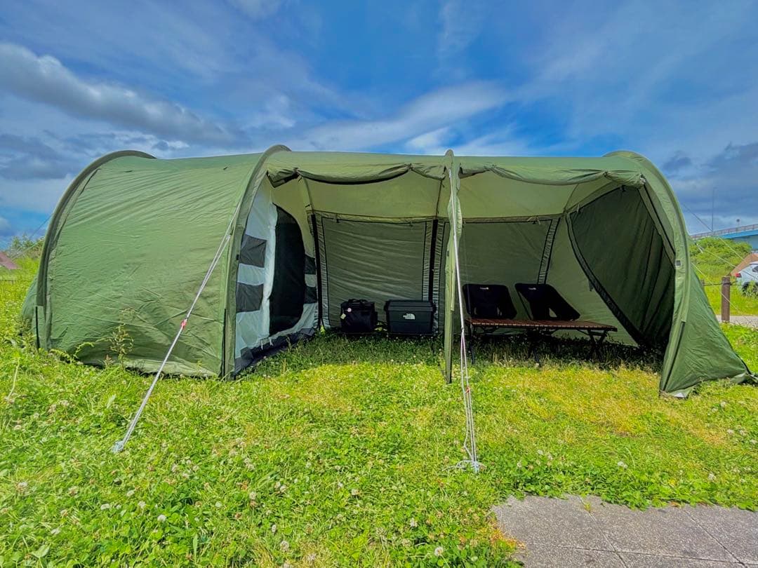 フィールドアトンネルテント620 ポール、インナーテント FIELDOOR（フィールドア） | トンネルテント 620