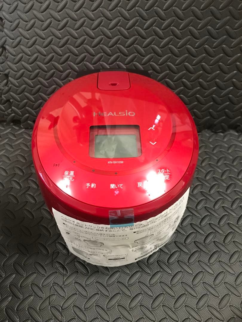 SHARP KN-SH10W-R ヘルシオホットクック（レッド） - メルカリ
