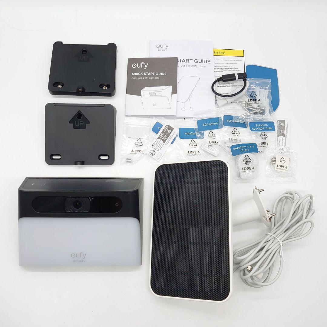 Anker Eufy Solar Wall Light Cam 防犯カメラ Anker（アンカー） Anker Eufy Solar Wall Light Cam S120 (屋外カメラ