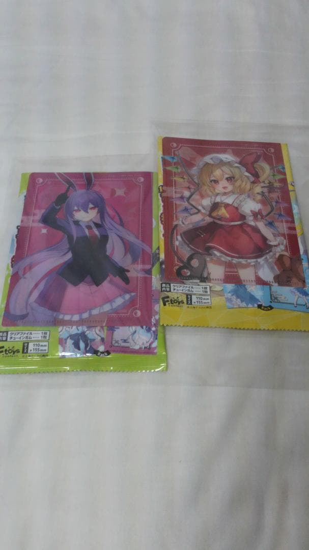 東方Project ダイソー クリアファイルガム フランドール 鈴仙 - メルカリ