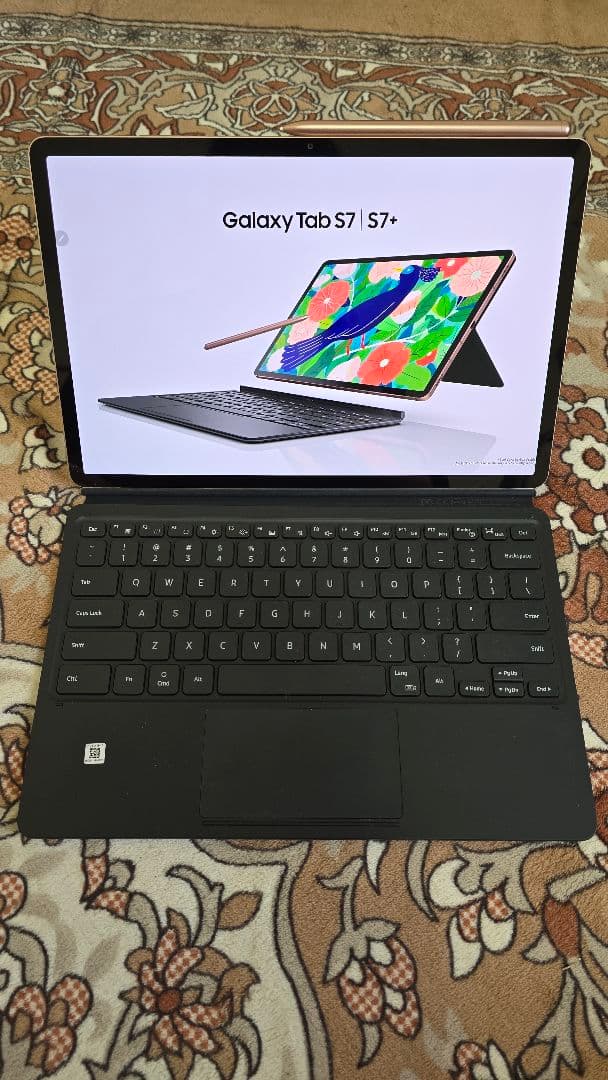 Galaxy Tab S7+ 5G + Book Cover キーボード Amazon.com: Samsung Galaxy Tab (S7/S7 5G) Book Cover Keyboard, EF