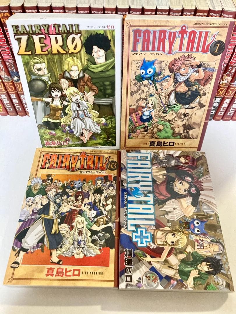 FAIRY TAIL フェアリーテイル 全巻 0〜63巻 ＋関連本多数 - メルカリ