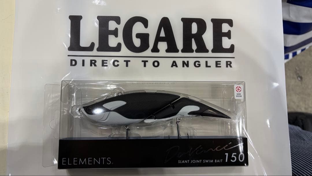 釣りフェス限定】エレメンツ ダヴィンチ150◇レガーレコラボ◇オルカ