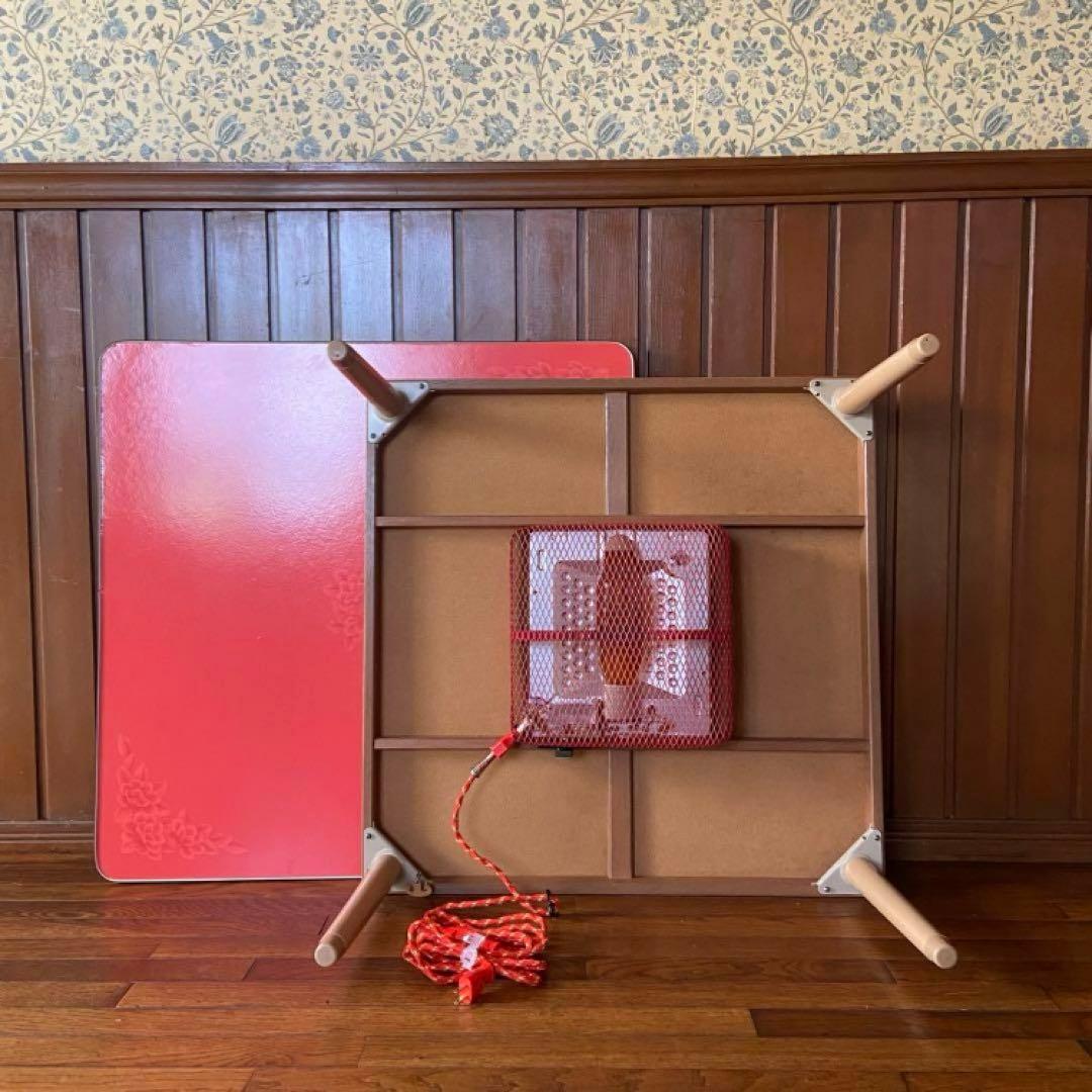 昭和レトロ こたつ やぐらコタツ レトロポップ 当時物 美品 - メルカリ