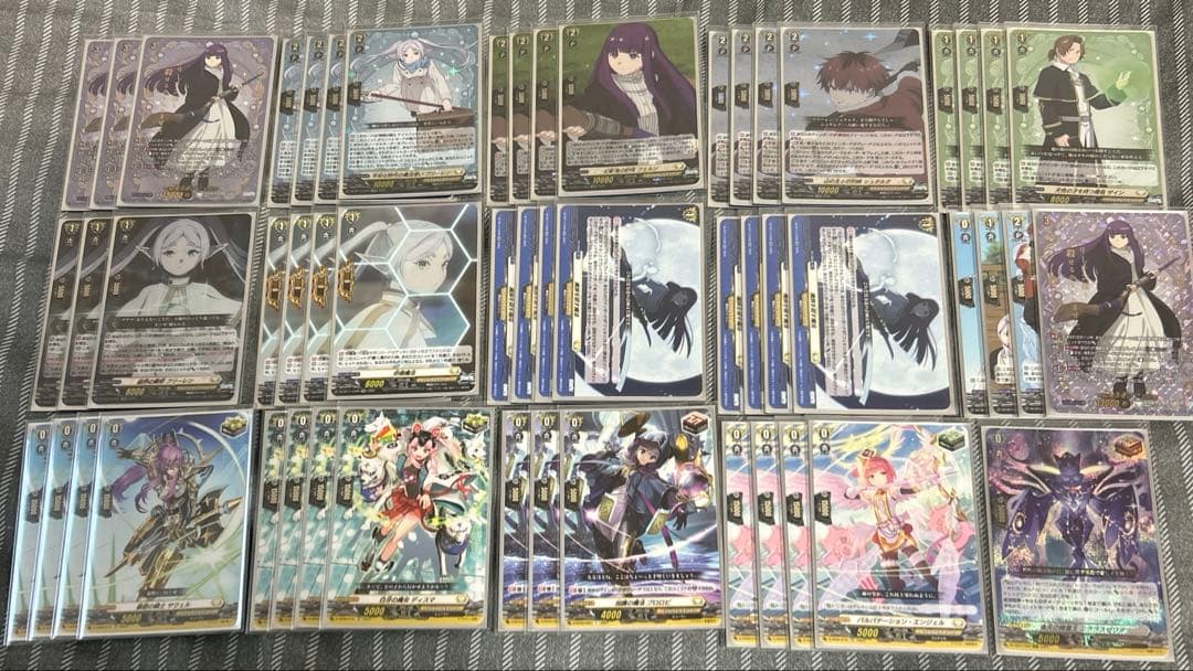 【週末限定値下げ】ヴァンガード フェルン　デッキ　EXS プレイ用】一級魔法使い フェルン DZ-BT11/EX01 EXRRR｜ヴァンガード