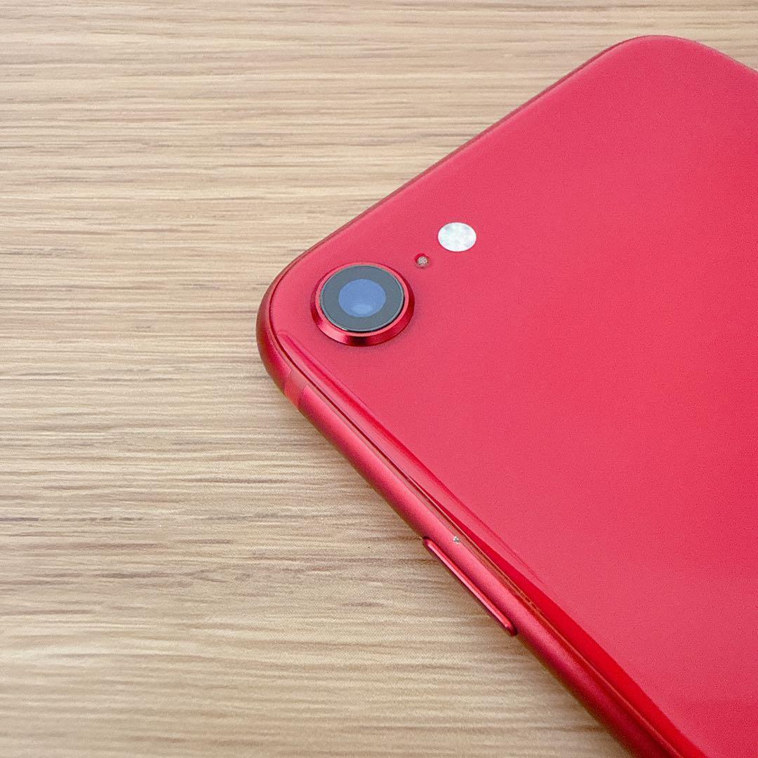 iPhone SE2 64GB RED レッド SIMフリー【本体のみ】 - メルカリ