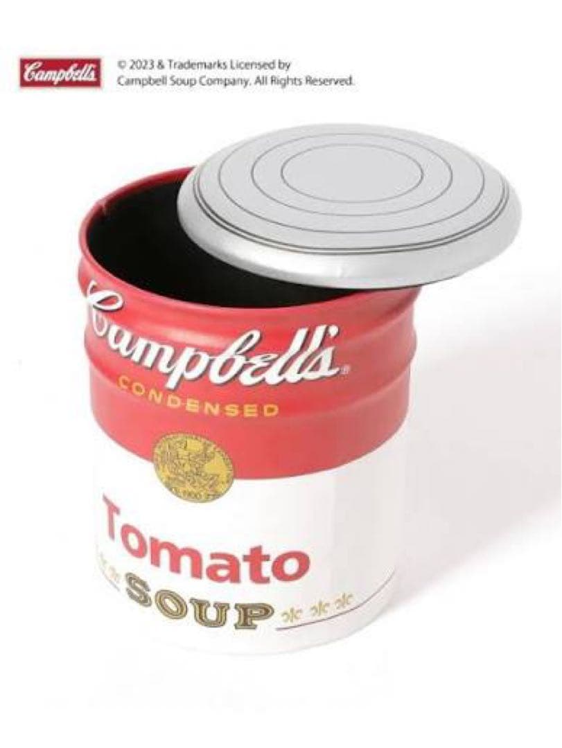 限定 キャンベル トマトスープスツール ニコアンド イス 小物入れ 置物