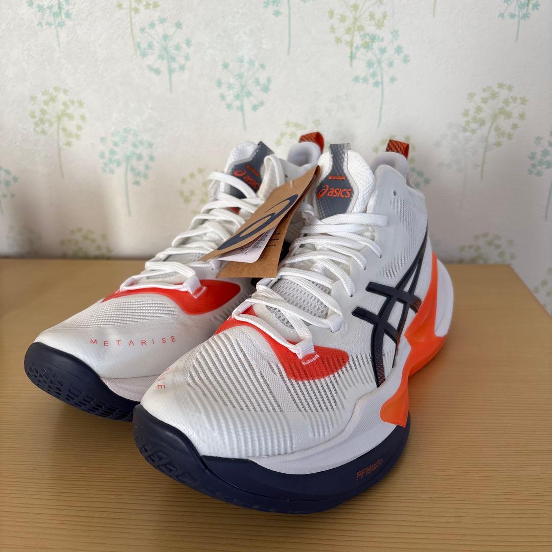 ASICS RISE 2バレーボールシューズ新品未使用 日本未入荷 Asics Metarise 2 バレーボールシューズ、アシックス
