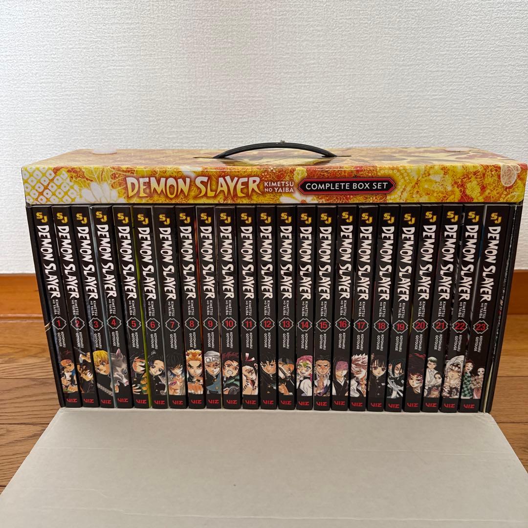 鬼滅の刃　DEMON SLAYER全巻ボックスセット 鬼滅の刃】Demon Slayer Kimetsu no Yaiba Complete Box Set:Includes