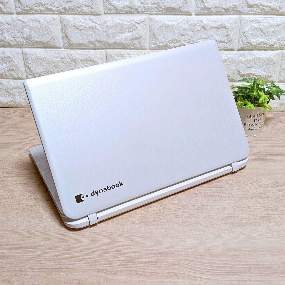 すぐ使えるdynabook✨️白ノートPC✨Win11 SSDメモリ8GBカメラ - メルカリ